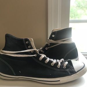 Converse Black and White High Tops